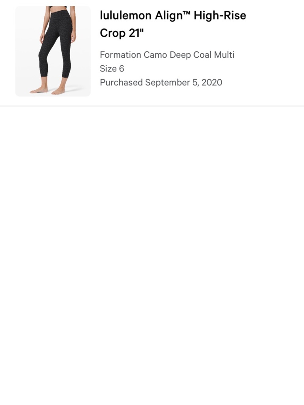 lululemon athletica Black Subtle Leopard Print Leggings
